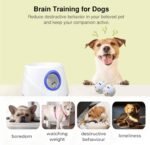Automatic Dog Ball Launcher, with 6 2.3" ETPU Balls, for Small/Medium Dogs - Image 2