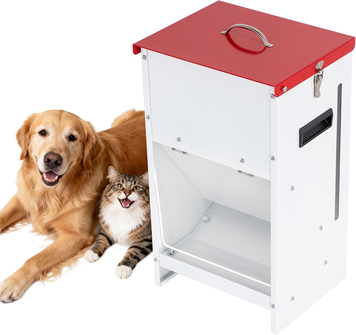 Automatic Dog Feeder – 25LBS Capacity Auto Gravity Dispenser Automatic Dog Feeder – 25LBS Capacity Auto Gravity Dispenser