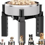 Aystkniet Dog Bowl Stand, Elevated Dog Bowl Holder Raised Dish(Stand Only)