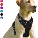 BARKBAY Dog Harness No Pull for Large Dogs Front Back Clips,Dog Vest