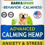 BARK&SPARK Hemp Calming Treats for Dogs – Stress, Anxiety Relief Treats