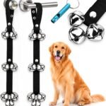 BLUETREE 2 Pack Dog Doorbells Premium Quality Training Potty Great Dog Bells Adjustable Door Bell Dog Bells for Potty Training Your Puppy The Easy Way – 7 Extra Large Loud 1.4 DoorBells