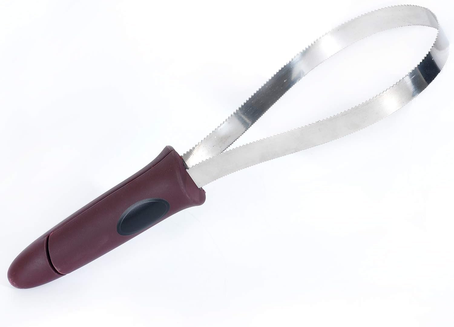 BOTH WINNERS Dual-Sided Shedding Blade with Stainless Steel Blade De-Shedding Tool for All Dog Coat Types- Soft Touch Grip (Burgundy) BOTH WINNERS Dual-Sided Shedding Blade with Stainless Steel Blade De-Shedding Tool for All Dog Coat Types- Soft Touch Grip (Burgundy)