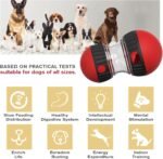 BSISUERM Dog Food Puzzle Toy Adjustable Treat Dispensing Food Dispenser Slow Feeder Bowls Puppy Enrichment Toy Ball Dog Interactive Chase Training Toys for Small Medium Large Dogs - Image 2