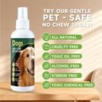 BUGAZOOM‌ Bitter Dog No Chew Spray, Dog Training Aid for Furniture & Carpet, Puppy Corrector & Behavior Spray for Dogs & Puppies, Discourage Peeing, Biting, Chewing & Licking Injuries - Image 2
