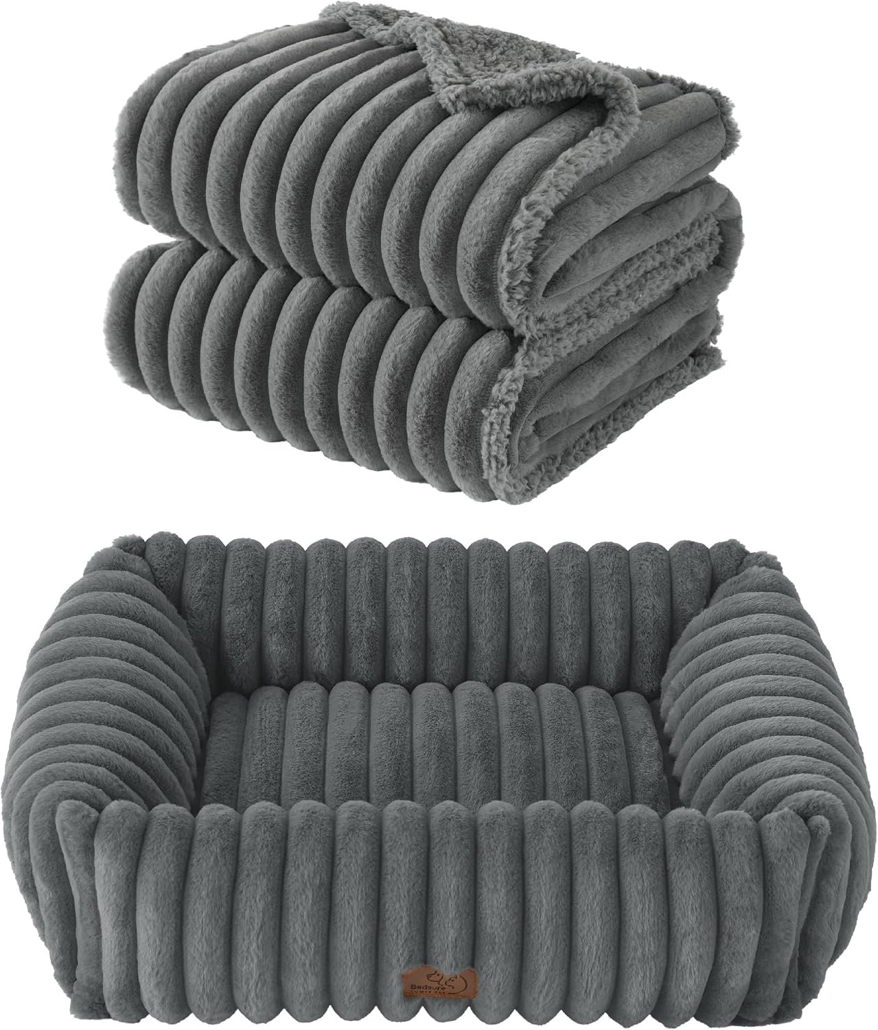 Bedsure Cute Dog Bed for Small Medium Dogs 25x21x7inches Waterproof Dog Blankets for Small Dogs 25″x35″ Warm Grey Bedsure Cute Dog Bed for Small Medium Dogs 25x21x7inches Waterproof Dog Blankets for Small Dogs 25″x35″ Warm Grey