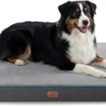 Bedsure Memory Foam XL Dog Bed, Orthopedic Crate Pads, 41×29