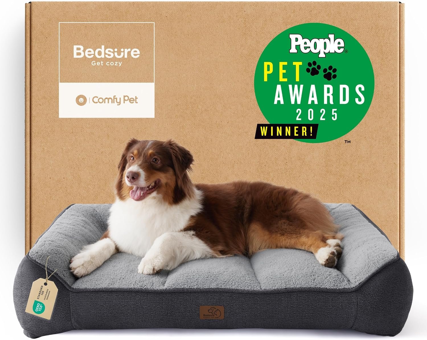 Bedsure SupportMax® Extra Thick Orthopedic Dog Beds Large Sized Dog Bedsure SupportMax® Extra Thick Orthopedic Dog Beds Large Sized Dog