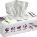 Best Pet Supplies Cleaning Dog Wipes – Calming Lavender, 100 Count