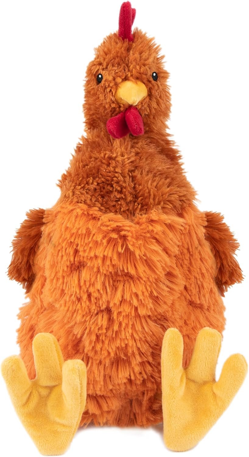 Best Pet Supplies Interactive Squeaky Dog Toy – Crinkle Chicken, Brown Best Pet Supplies Interactive Squeaky Dog Toy – Crinkle Chicken, Brown