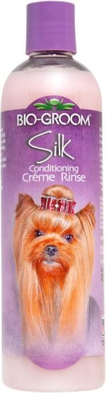 Bio-Groom Silk Creme Rinse Dog Conditioner, Gentle & Safe, 12 Fl Oz, 1-Pack