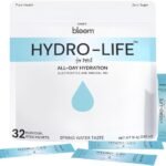 Bloom Bioscience Hydro-Life for Pets – Electrolytes for Dogs & Cats – Dog Electrolytes for Hydration – Works as Dog Hydration Supplement for Dehydration – Pet Water Enhancer Support – 32 Sticks