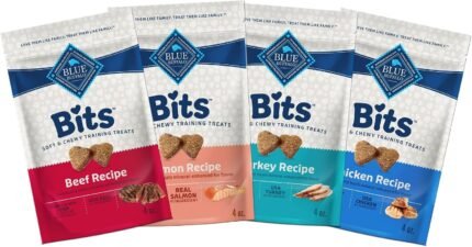 Blue Buffalo Bits Variety Pack Training Treats, 4 oz, 4 ct