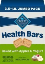 Blue Buffalo Health Bars Apples & Yogurt Dog Biscuits, 3.5 lb