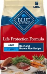 Blue Buffalo Life Protection Formula Beef Adult Dry Dog Food, 5 lb