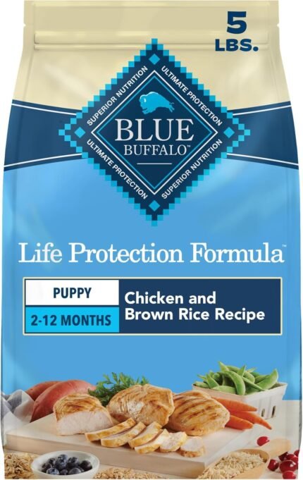 Blue Buffalo Life Protection Formula Chicken Puppy Dry Dog Food, 5 lb