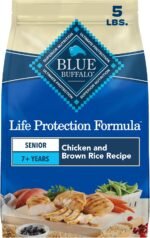 Blue Buffalo Life Protection Formula Chicken Senior 7+ Dry Dog Food, 5 lb