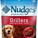 Blue Buffalo Nudges Grillers Steak Dog Treats, 16 oz