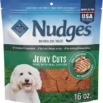 Blue Buffalo Nudges Jerky Cuts Chicken Dog Treats, 16 oz
