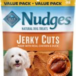 Blue Buffalo Nudges Jerky Cuts Chicken & Duck Dog Treats, 36 oz