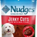 Blue Buffalo Nudges Jerky Cuts Steak Dog Treats, 16 oz
