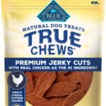 Blue Buffalo True Chews Premium Jerky Cuts Chicken Dog Treats, 22 oz
