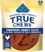 Blue Buffalo True Chews Premium Jerky Cuts Chicken Dog Treats, 22 oz