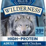 Blue Buffalo Wilderness Chicken Adult Dry Dog Food, Grain-Free, 24 lb