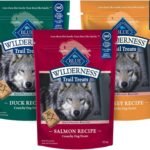 Blue Buffalo Wilderness Crunchy Dog Biscuits Variety Pack, Grain-Free, 3 ct