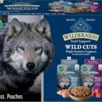 Blue Buffalo Wilderness Trail Toppers Variety Pack Wet Dog Food 3 oz, 12 ct