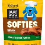 Blue Dog Bakery, Softies Peanut Butter Chewy, Medium Dog Treats 10oz 1pk