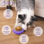 BoYoYo Interactive Dog Puzzle Toy for Smart, Dog Enrichment Toys to Keep Them Busy, Cognitive Dogs Toy to Stimulate Their Brain, Dog's Treat Dispensing Toys with Slow Feeder, Easy to Clean - Image 2