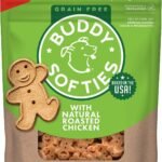 Buddy Biscuit Softies Soft & Chewy Dog Treats, Chicken, 5 oz Bag