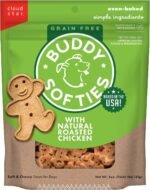 Buddy Biscuit Softies Soft & Chewy Dog Treats, Chicken, 5 oz Bag