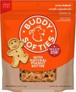 Buddy Biscuits 8 oz Bag of Softies Soft & Chewy Dog Treats, Peanut Butter