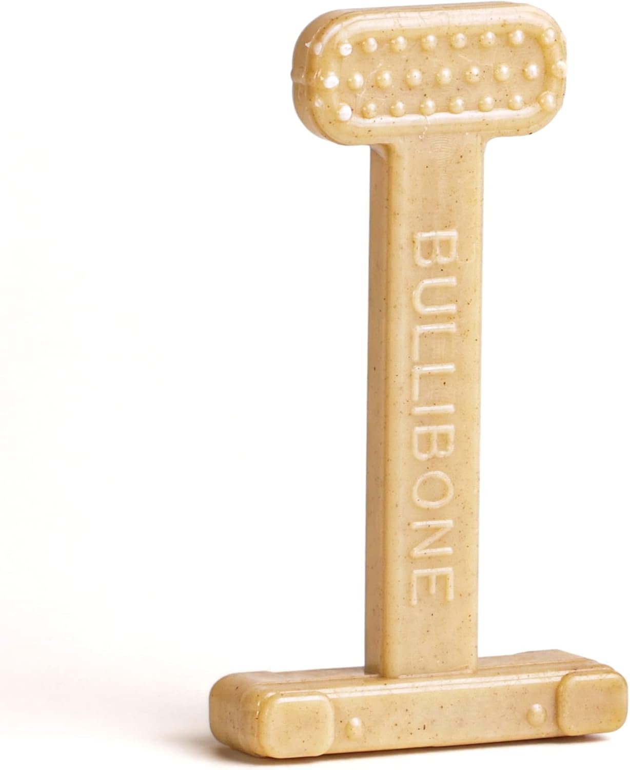 Bullibone Nylon Dog Chew Toy for Aggressive Chewers – Dental Hygiene Bone with Peanut Butter Flavor, Durable Tough Chew Toys for Small Dogs, Indestructible Dog Bone – Single Bullibone Nylon Dog Chew Toy for Aggressive Chewers – Dental Hygiene Bone with Peanut Butter Flavor, Durable Tough Chew Toys for Small Dogs, Indestructible Dog Bone – Single
