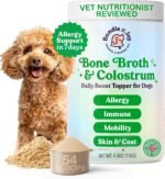 Bundle x Joy Bone Broth for Dogs with Colostrum, Immune Support, 54 Scoops