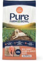 CANIDAE Pure Farm to Bowl Dog Food, Wild-Caught Salmon & Barley, 4 lb