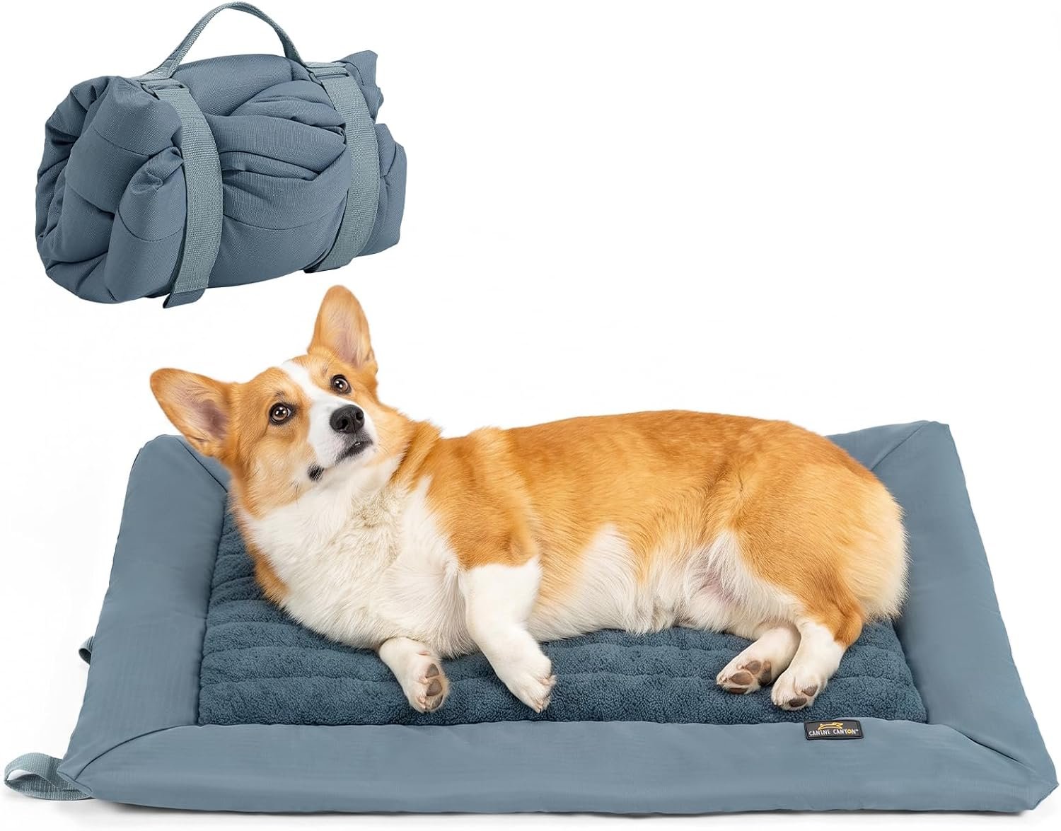 CANINE CANYON Washable Outdoor Dog Bed Mat, Portable Medium Pet Mat CANINE CANYON Washable Outdoor Dog Bed Mat, Portable Medium Pet Mat