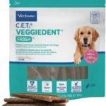 C.E.T. Veggiedent Fr3sh Plaque and Tartar Control Chews for Dogs, Large