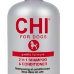 CHI for Dogs Gentle 2-in-1 Shampoo and Conditioner, 16 Fl Oz