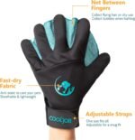 COOLJOB Patented Pet Grooming Gloves with Web, Dog Washing, Bathing, Medium - Image 2