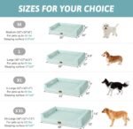 COZY KISS Cooling Dog Bed for Large Dogs, 42" Orthopedic Pet Sofa - Image 2