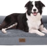COZY KISS Orthopedic Dog Bed for Extra Large Dogs, U Shaped XL 42×30 inch