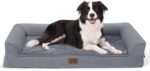COZY KISS Orthopedic Dog Bed for Extra Large Dogs, U Shaped XL 42x30 inch