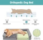 COZY KISS Orthopedic Dog Bed for Extra Large Dogs, U Shaped XL 42x30 inch - Image 2