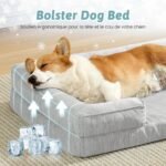 COZY KISS Orthopedic Dog Cooling Bed for Medium Small Dogs, 30x20 inch - Image 2