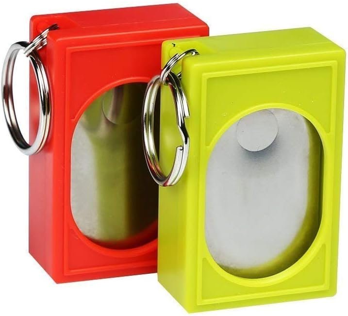 CRMADA Box Training Clickers 2 pcs/Pack, red and Lime Green… CRMADA Box Training Clickers 2 pcs/Pack, red and Lime Green…