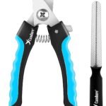 Candure Pet Nail Clippers, Blue, Large to Medium Pets