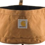 Carhartt Nylon Duck Travel Dog Bowl Carhartt Brown